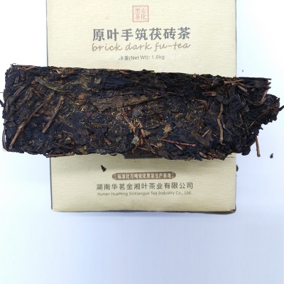 原叶手筑茯砖