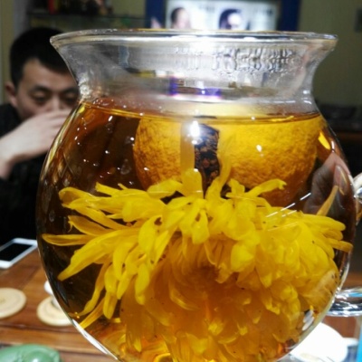 柠红菊花茶