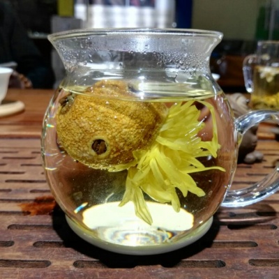 柠红菊花茶