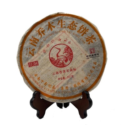 2012年下关乔木普洱生茶357g/饼