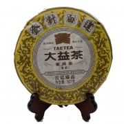 2013年金针白莲普洱熟茶357g/饼