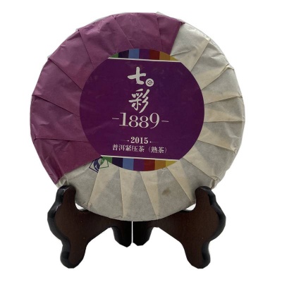 2015年七彩1889熟茶