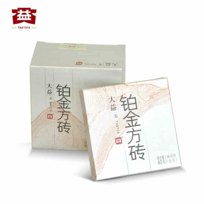 铂金方砖普洱茶