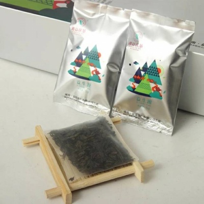 湘益茯茶湖南安化黑茶2016年黑茶散茶 便捷益生源速泡茶茶叶100g