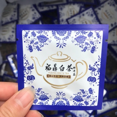 福鼎白茶 饼干茶 青花瓷装